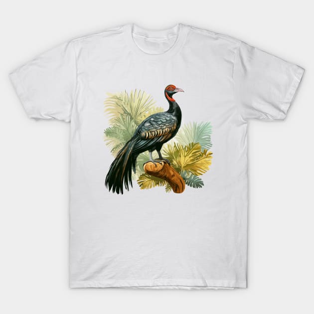 Horned Guan T-Shirt by zooleisurelife